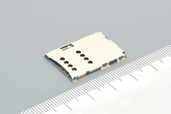 用于8管脚SIM卡的SCGC1B系列连接器