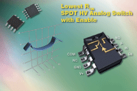 DG469/DG470：Vishay 新型高压单、双电源SPDT模拟开关