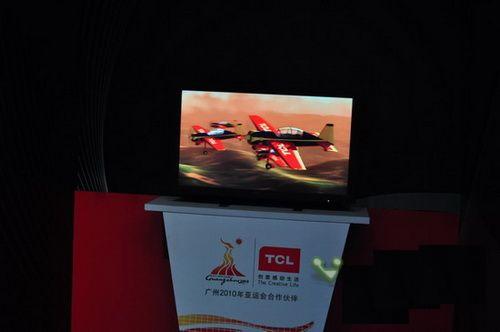TCL 3D电视闪亮CEF，3D电视在2010真的“火”了