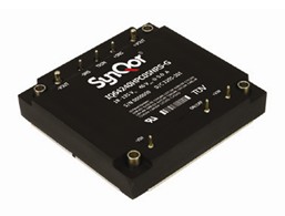 图2：SynQor半砖新产品系列IQ64，坚固耐用，输入电压范围高达8:1