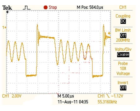 图6：充电器波形实例。