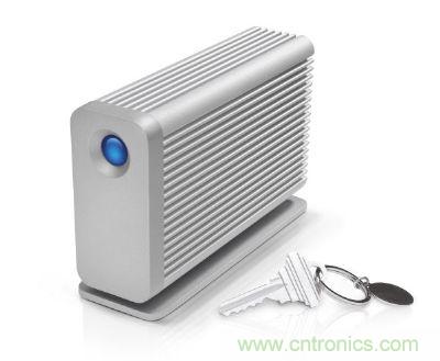 首波Thunderbolt高速传输接口周边，会以外接硬盘、外接RAID硬盘阵列、行动硬盘产品为主