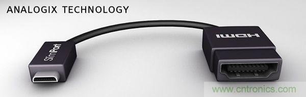 ANALOGIX的SlinPort解决方案，可以协助业者集成MyDP应用功能