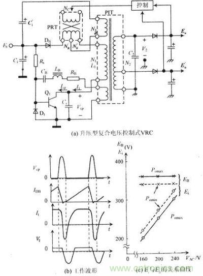 升压型复合电压控制方式的电压谐振型变换器