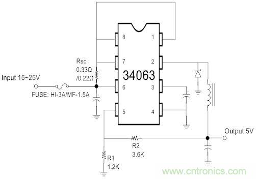 车载充电器电路图