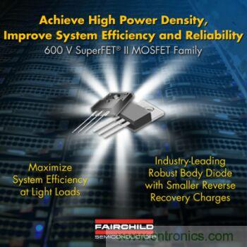 图题：600V N沟道SuperFET II MOSFET