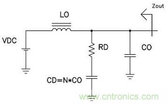 CD和RD阻尼输出滤波器源极阻抗