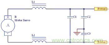负载的电器滤波电路