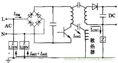 共模噪声电原理图
