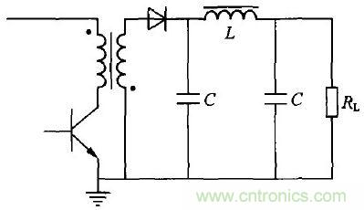 差模输出传导噪声电原理图