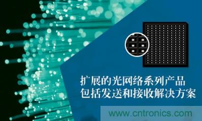 TriQuint五款新型跨阻抗放大器，扩展光纤市场