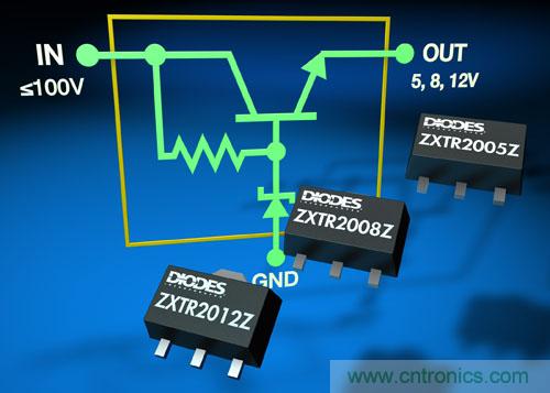  Diodes全新集成高压稳压器晶体管，显著提升功率密度和减少器件数量