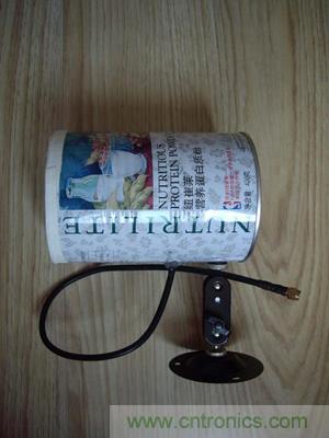 最简单使用的天线——罐头天线，可做正馈大锅馈源！ 