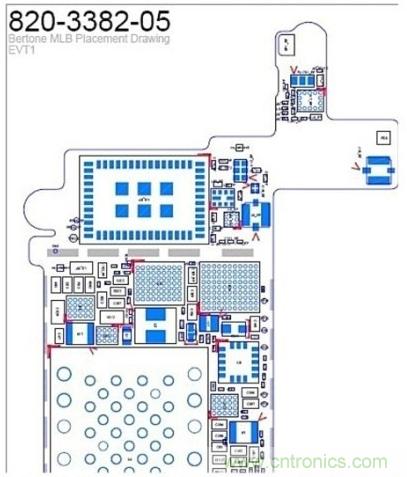 iPhone屏幕元件尺寸要变大？【附5S逻辑主版图】
