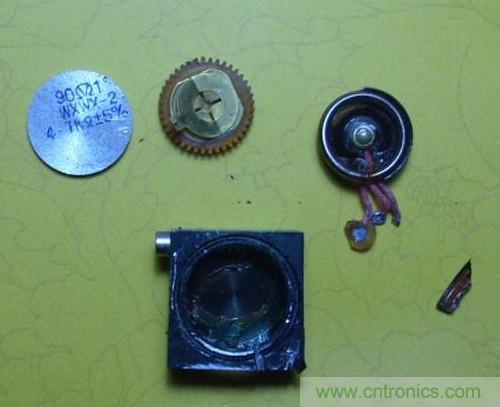 取出精密电阻里面的绕线电阻