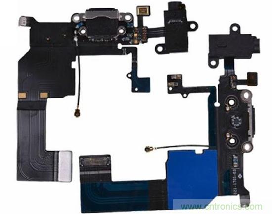 最新曝光的苹果iPhone5S组件图