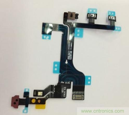 最新曝光的苹果iPhone5S组件图