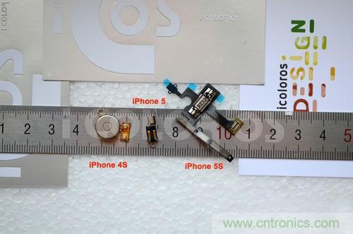 之前曝光的苹果iPhone5S组件图