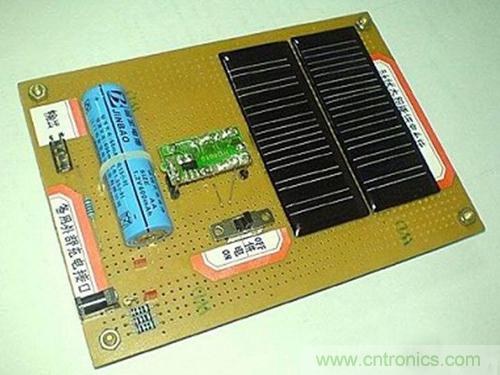 微型太阳能供电板DIY，给手电筒收音机供电