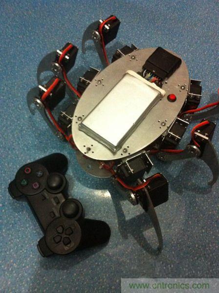 DIY:自制无线控制机器人