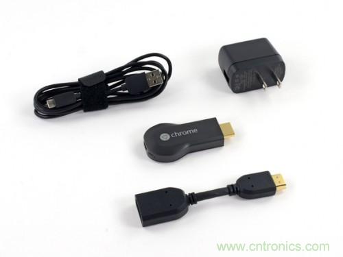 拆解新一代颠覆性产品: 谷歌Chromecast电视棒内部探秘