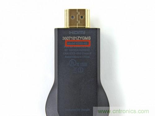 拆解新一代颠覆性产品: 谷歌Chromecast电视棒内部探秘