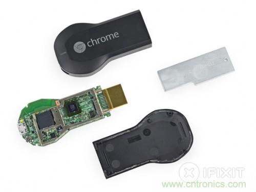 拆解新一代颠覆性产品: 谷歌Chromecast电视棒内部探秘