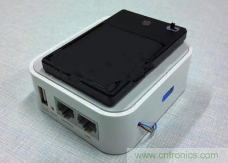 DIY:自制自带电池供电的无线路由器