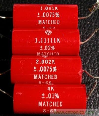 低温飘环氧封线绕电阻