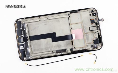 魅族MX3拆解：射频连接线
