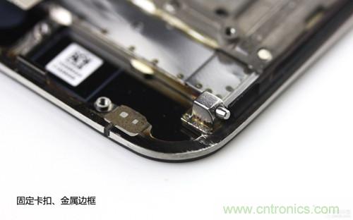魅族MX3拆解：卡扣，边框