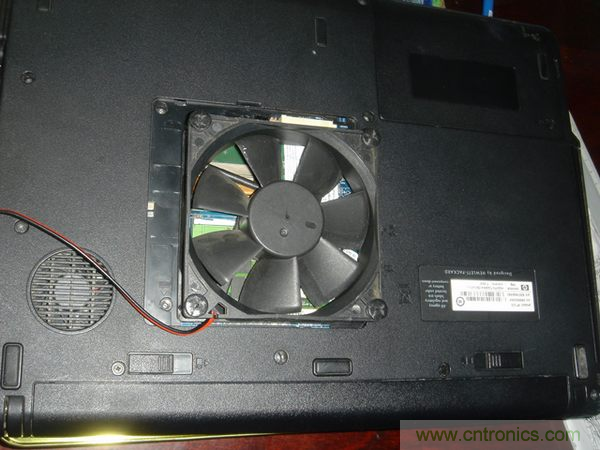 月饼盒DIY：自制笔记本散热风扇