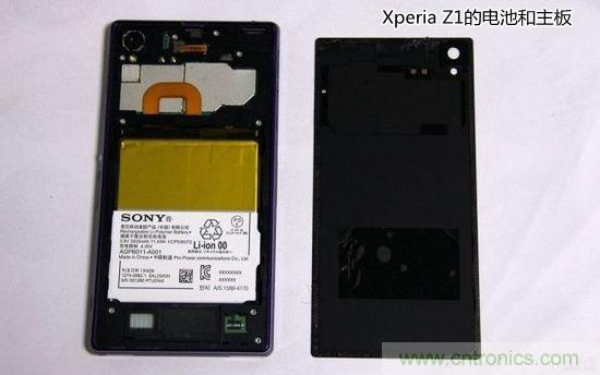 索尼Xperia Z1内部设计拆解揭秘！