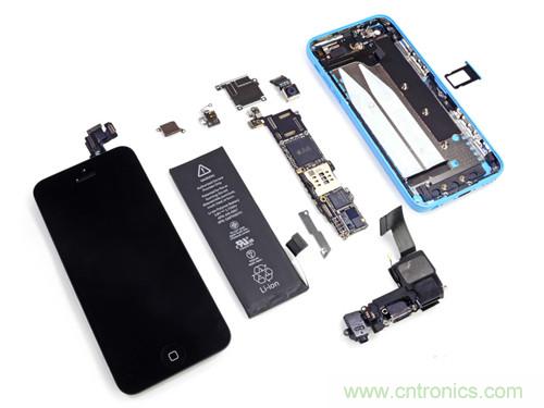 内部能否出“彩”？“五彩机身”iPhone 5C拆解揭秘