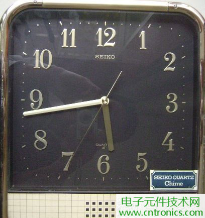 拆个老古董，日本精工石英电子挂钟拆解