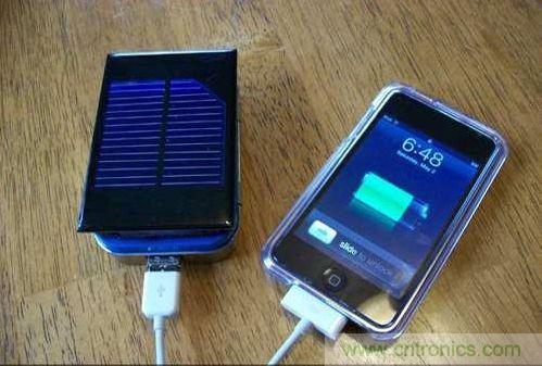 创意DIY：自制iPhone太阳能充电器