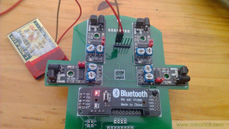 牛人力作！PCB版蓝牙智能小车DIY