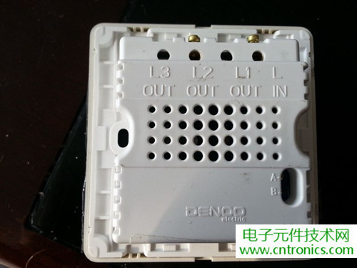 一款触控开关拆解，做工不错