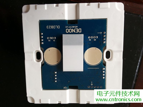 一款触控开关拆解，做工不错