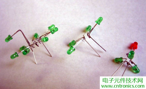 工科男的圣诞礼物:简易LED圣诞树DIY