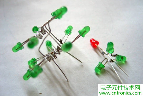 工科男的圣诞礼物:简易LED圣诞树DIY