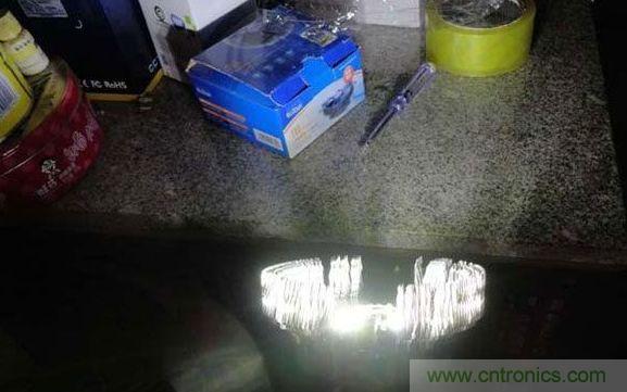 变废为宝！风扇散热器变身山寨LED灯