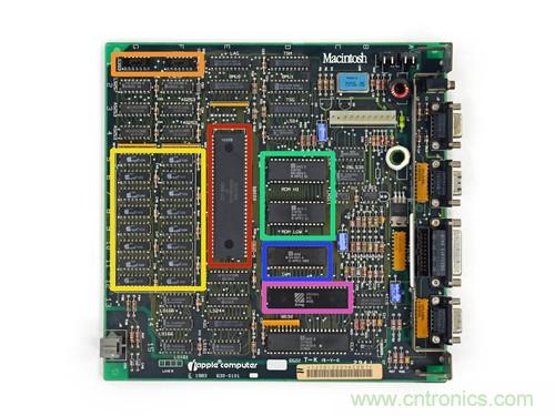 拆！古董级Macintosh 128K电脑