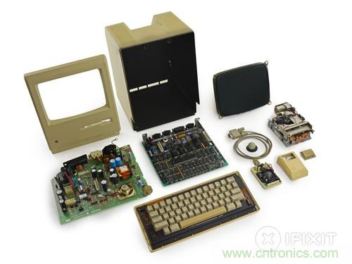 拆！古董级Macintosh 128K电脑
