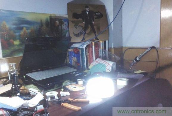 测试LED 以及三极管发热