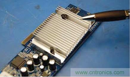 像这样的散热器非常有助于散发一些器件产生的过多热量。