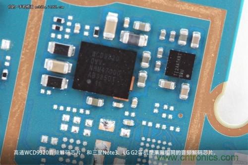 WCD9320音频解码芯片，和Note 3以及G2上采用的一模一样