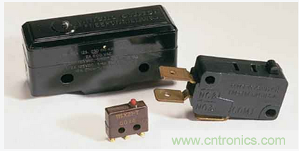 霍尼韦尔的MICRO SWITCH™微动开关有多种配置可供选择，能够满足工程师们的特定需求。