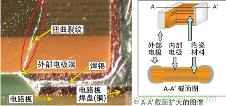 裂纹的代表性实例