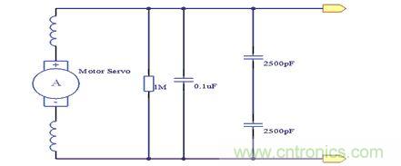 Δ形干扰抑制电路